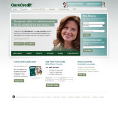 CareCredit Website Redesign image