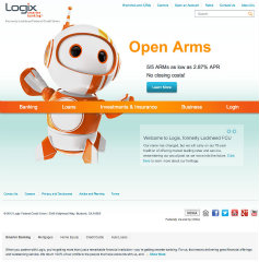 Logix Banking Website Redesign image