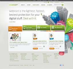 Webroot Website Redesign image