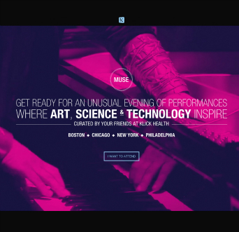 MUSE Website image