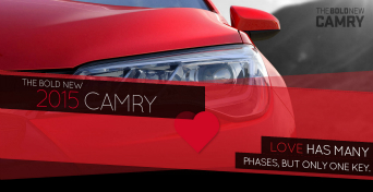 2015 Toyota Camry launch image
