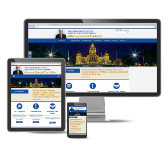 Office of the Iowa Attorney General image