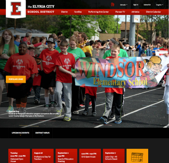 The Elyria City School District image
