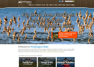 Washington State Website image