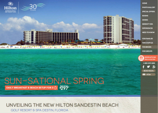 Hilton Sandestin Beach Golf Resort & Spa Website image