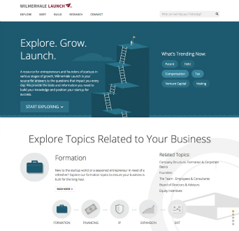 WilmerHaleLaunch.com image