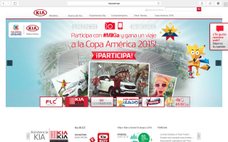 Kia Motors Ecuador Website  image