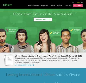 Lithium Website  image