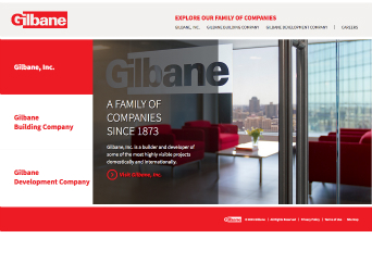 Gilbane Co. Website image