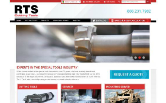 RTS Cutting Tools, Inc Website image