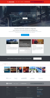 Revere Control Systems Website image