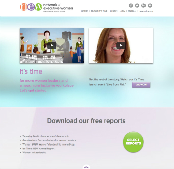 NEW It's Time Movement Website image