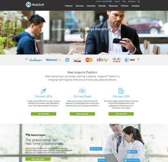 MuleSoft Corporate Website image