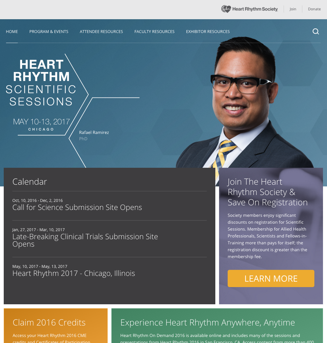 Heart Rhythm Scientific Sessions Microsite image