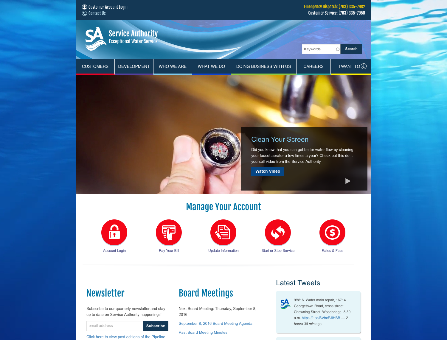 Prince William County Service Authority image