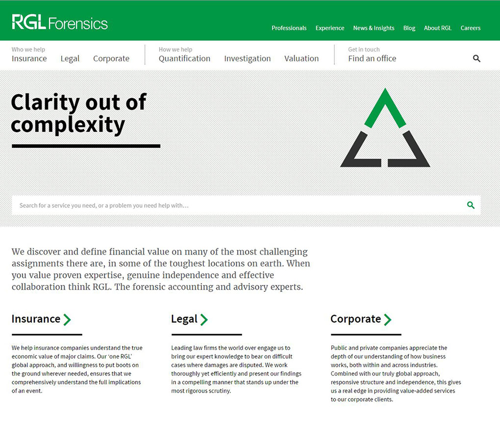 A New Digital Presence for RGL Forensics image