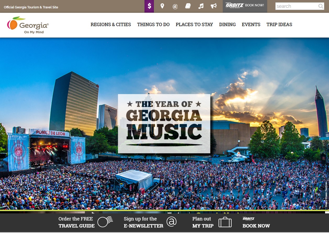 Explore Georgia: The Year of Georgia Music Microsite image