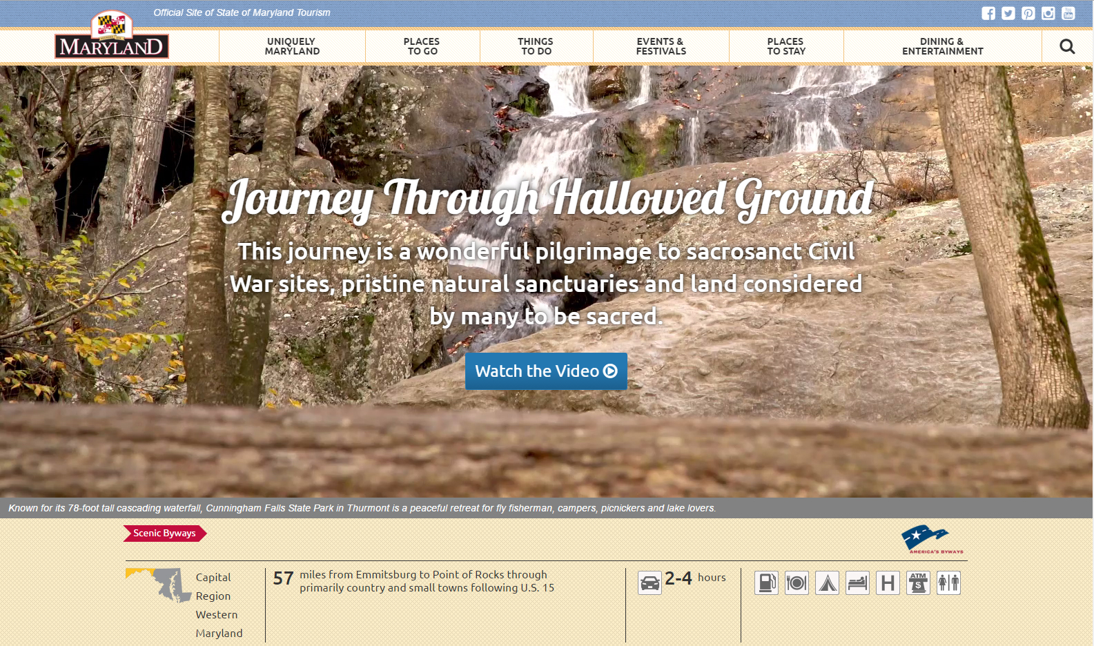 Maryland Scenic Byways: Journey Through Hallowed Ground image