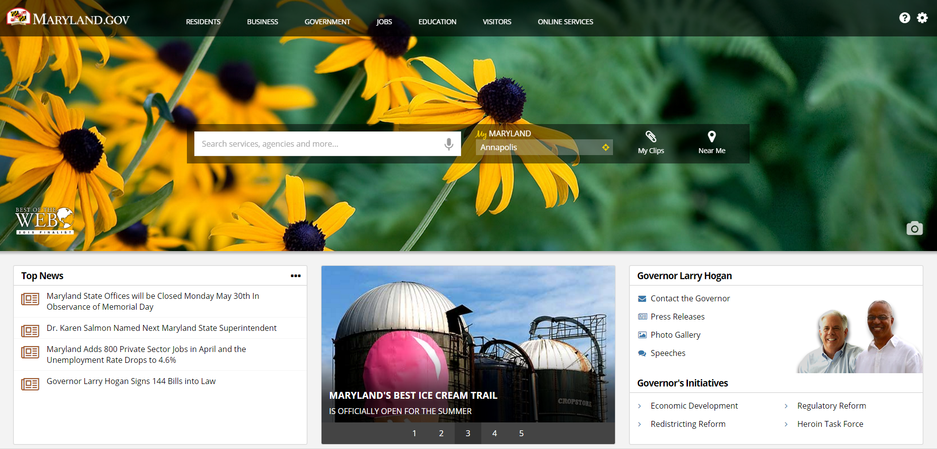Maryland.gov, Official State Website image