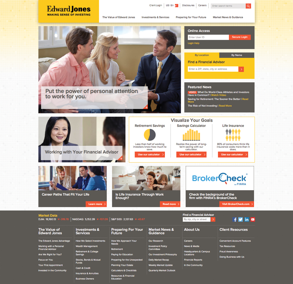 Edward Jones Website