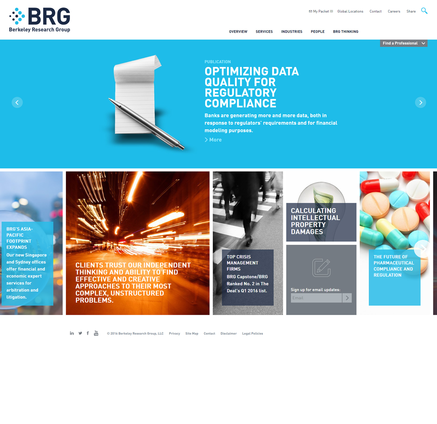 BRG  Website image