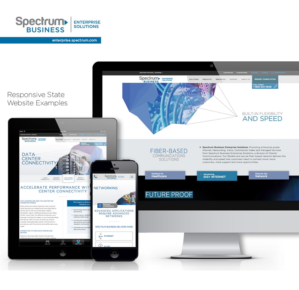 Spectrum Business Enterprise Solutions Website