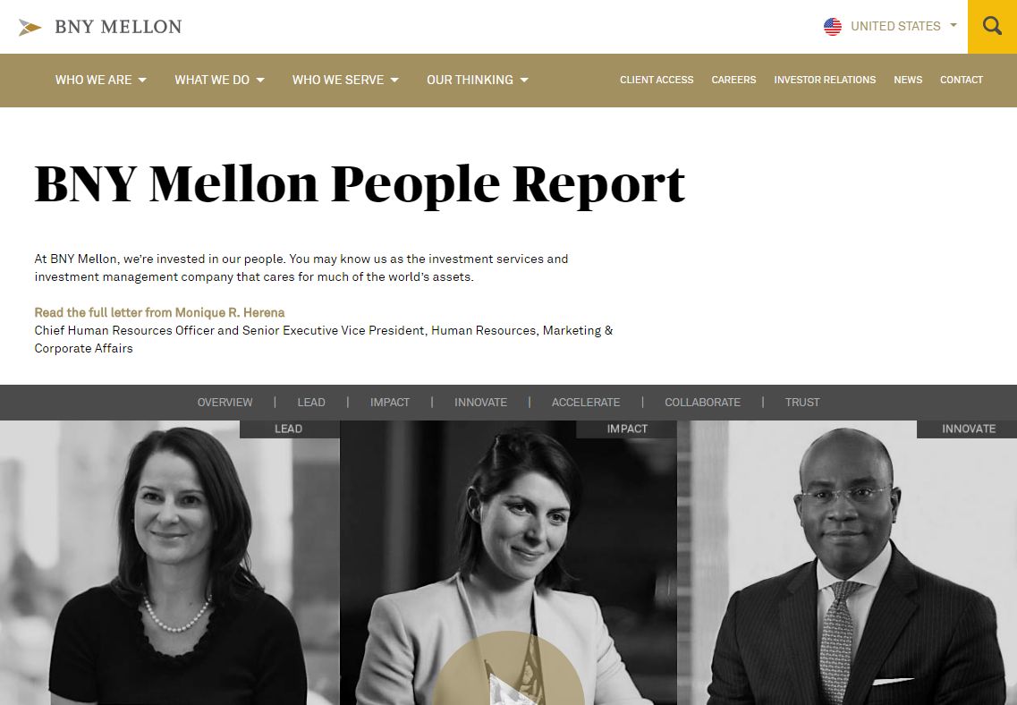 BNY Mellon People Report image