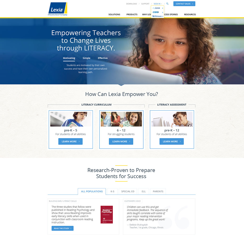Lexia Learning image