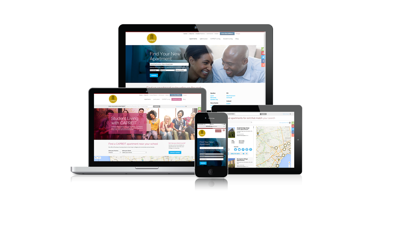 CAPRENT Website Relaunch image
