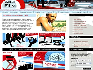 The Skillset Film Skills Website image