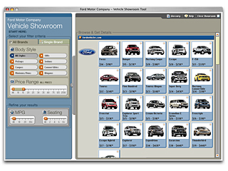 Ford.com Vehicle Showroom Tool image