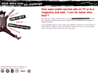 Drink-Drive-Lose Ad Challenge image