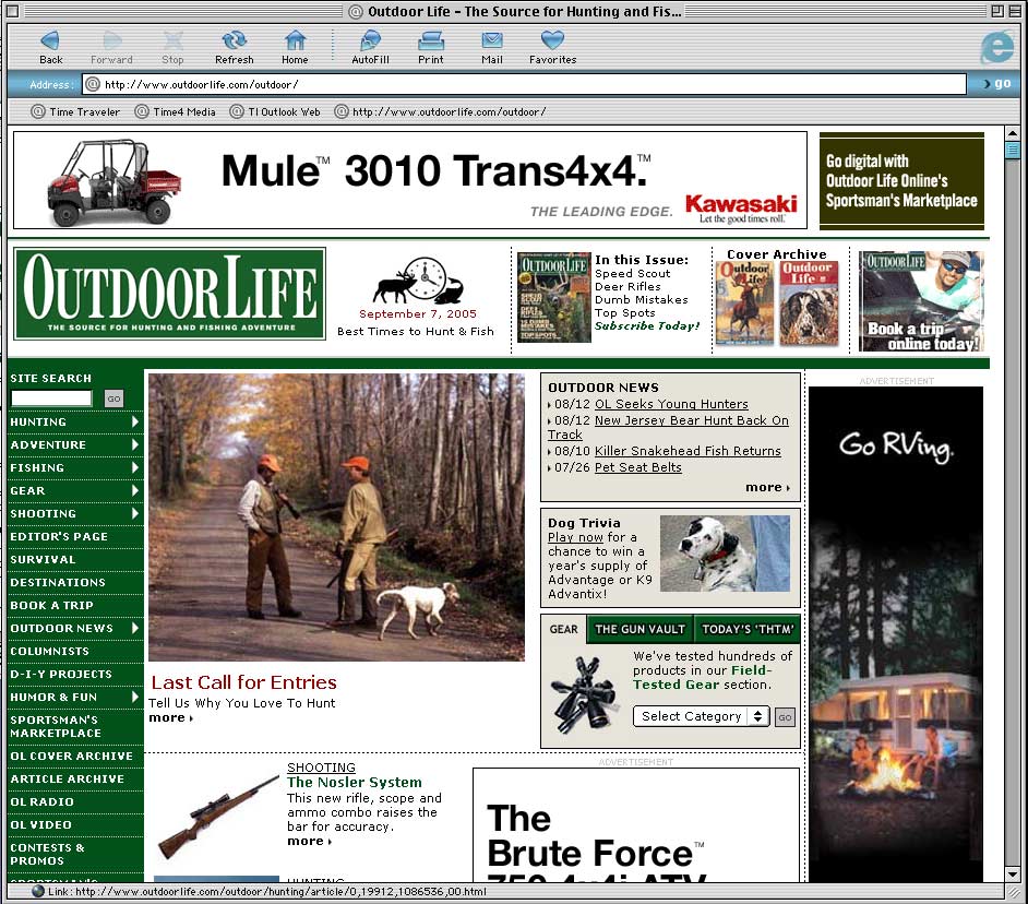 Outdoor Life Online image