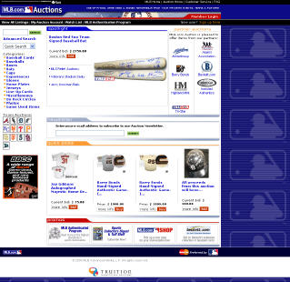 Major League Baseball Auctions image