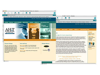 AH&T Web Site Redesign image