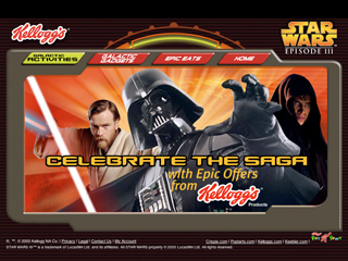 Kelloggs & Lucasfilms 