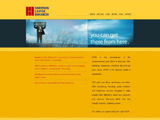 Agency Web site image