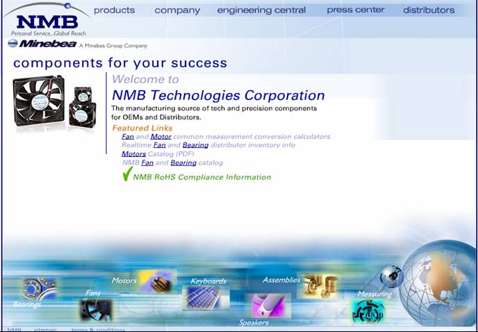 NMB Tech, Components for Success image