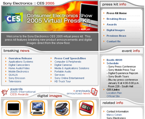 2005 CES Integrated Advertising Virtual Campaign image