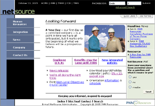 PNM Resources NetSource - Employee Intranet image