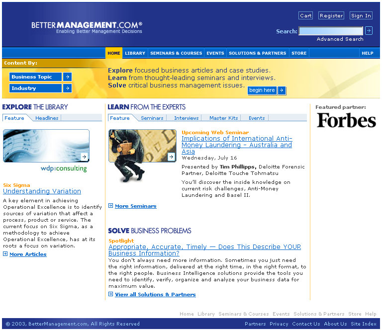 BetterManagement.com image