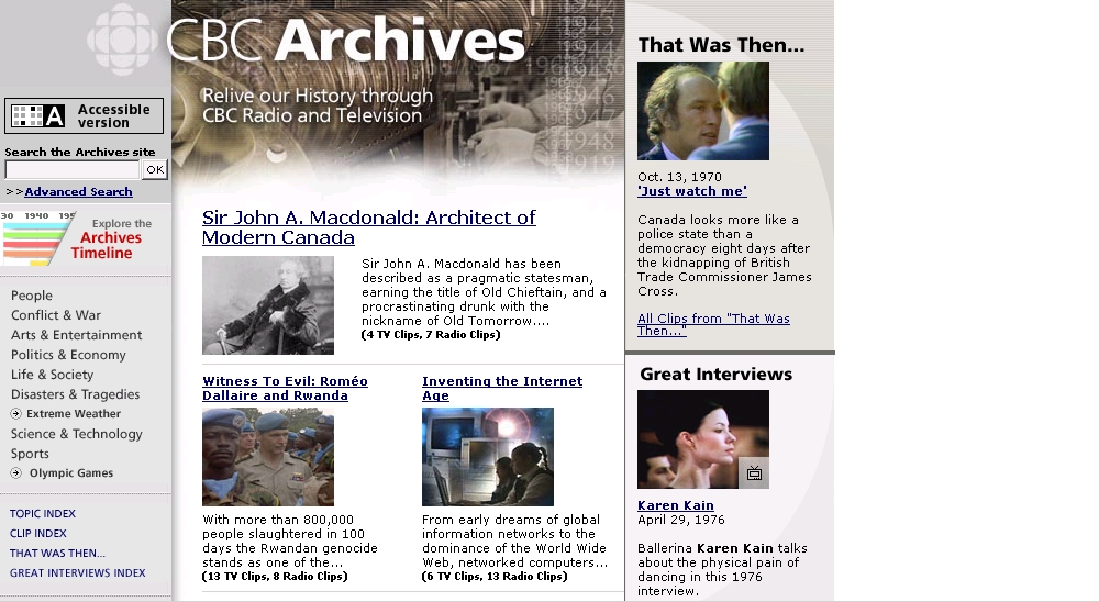 CBC Digital Archives - Les Archives de Radio-Canada image