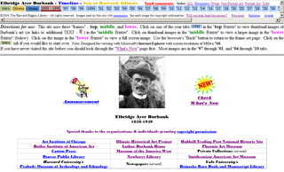 E. A. Burbank Timeline image