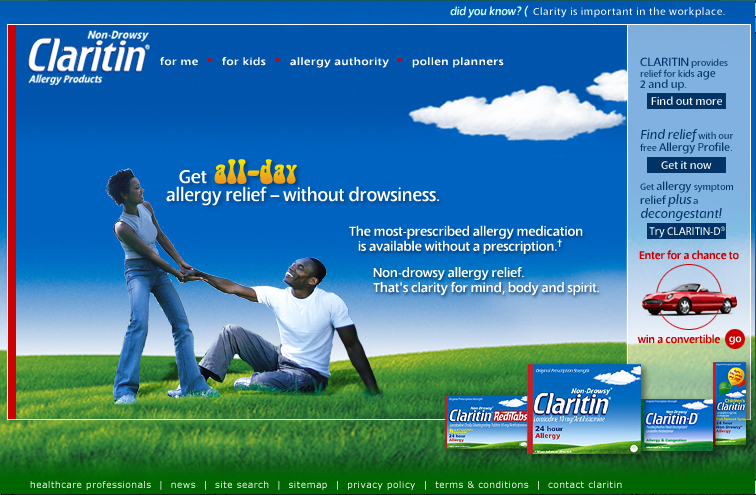 Claritin.com image
