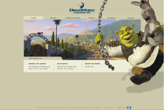 DreamWorks Animation Corporate Website image