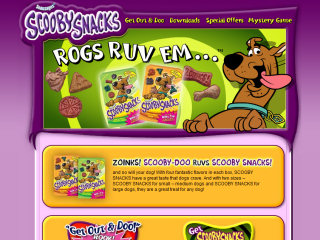 Scooby Snacks Website image