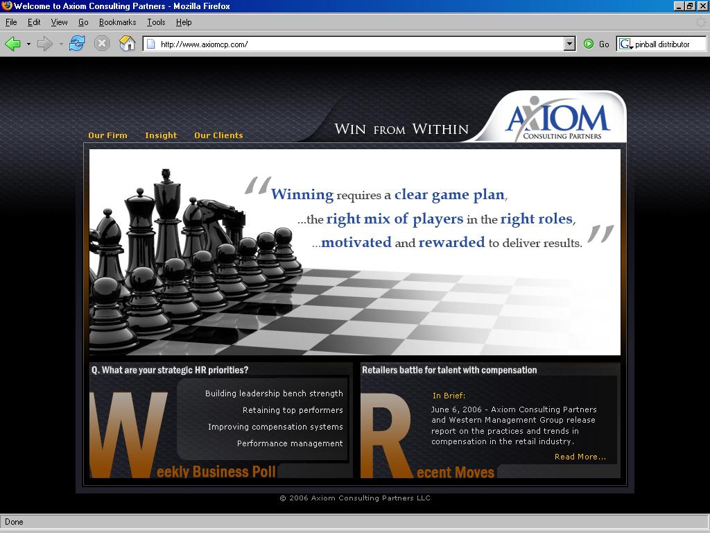 Website - Axiom Consulting Partners image