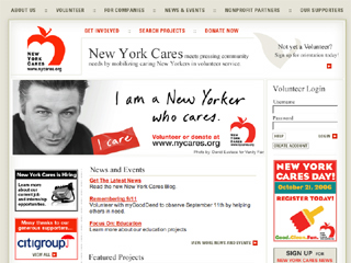www.nycares.org image