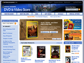 National Geographic DVD & Video Store image