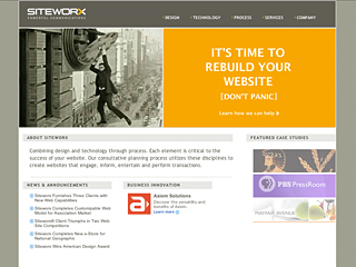 Siteworx Corporate Site image